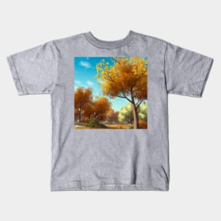 Atumn trees Kids T-Shirt